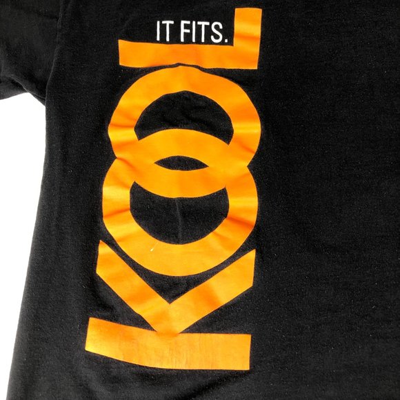 Vintage 1990s Kool Cigarette Shirt Men Large Black Promo Short Sleeve Distressed - Picture 2 of 9